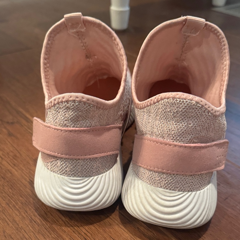 Women's Pink Slip-On Sneakers - Picture 3 of 5